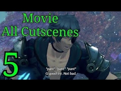 Xenoblade Chronicles 2 Part 5 Mythra Awakening All Cutscenes Cinematics