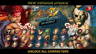 UPDATE STREET FIGHTER 4: CHAMPION EDITION ON ANDROID V1.4.00 Unlock All Characters Full Offline 2024