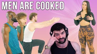 Gym Bros FOLD Immediately When Ranking Girls (Full Reaction)