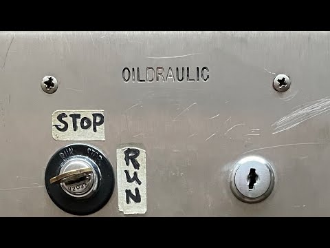Old Restricted Dover Oildraulic Elevator - Cuban grandma’s mansion