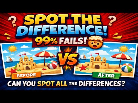 🕵️‍♂️ SPOT THE DIFFERENCE! INSANE CHALLENGE 🔥
