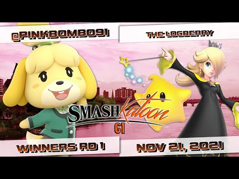 @pinkbombo91 (Isabelle) vs. The LogBerry (Rosalina) - Winners Rd 1 - Smashkatoon 61