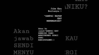 Download lagu STORY WA 30 DETIK|| PAKE LAGU|| BILA CINTA TAK TERBALAS JANJI HANYA TINGGAL JANJI mp3