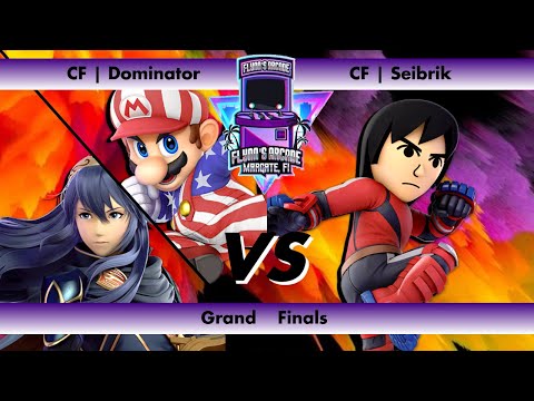 Flynn's Arcade 080 Grand Final - CF | Dominator (Lucina Mario) vs CF | Seibrik (Mii Brawler) SSBU