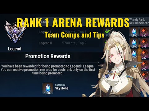 Climbing to Rank 1 Arena for the First Time!! (Team comps + Tips) | EPIC SEVEN