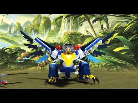 Vidéo LEGO Chima 70003 : L'intercepteur Aigle d'Eris