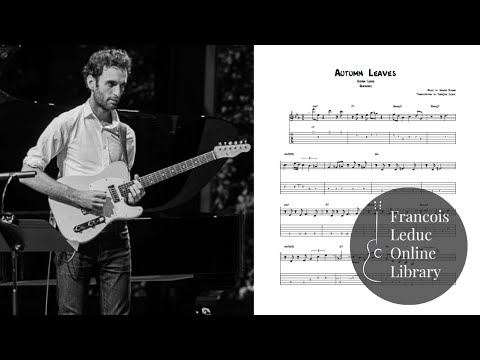 Autumn Leaves - Julian Lage (Transcription)