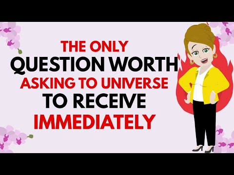 Abraham Hicks ~ ASK LIKE ALBERT EINSTEIN TO RECEIVE IMMEDIATELY ★🧡 THE ONLY QUESTION WORTH ASKING 🧡★