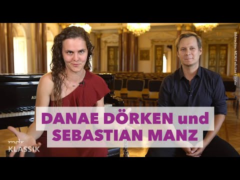 MDR KLASSIK-Porträt mit Danae Dörken (Piano) und Sebastian Manz (Klarinette)