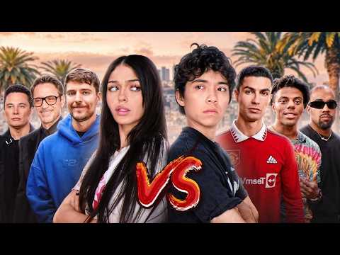 Me VS My EX 💔Who Can Meet More CELEBRITIES in 24Hr?