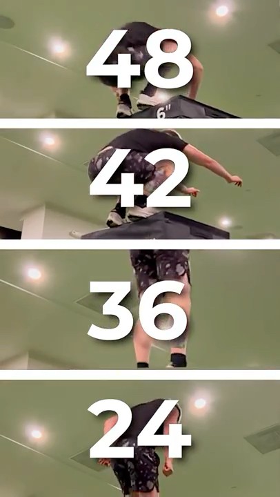 Jumping Different Heights Comparison