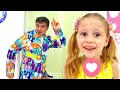Nastya und Papa spielen Spaß Spiel zu H Nastya und Papa spielen Spaß Spiel zu H
