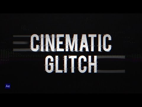 After Effects Glitch Text Animation Tutorial