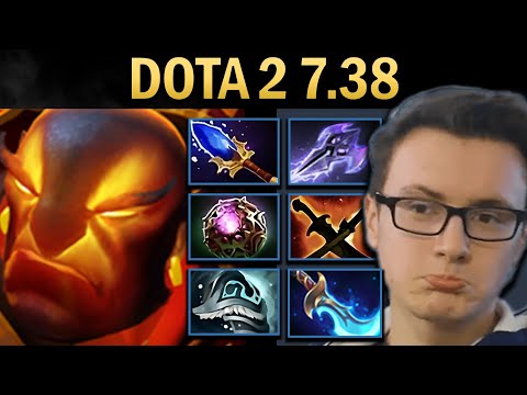 Ember Spirit Gameplay Miracle with Aghanims and SNY - TI14