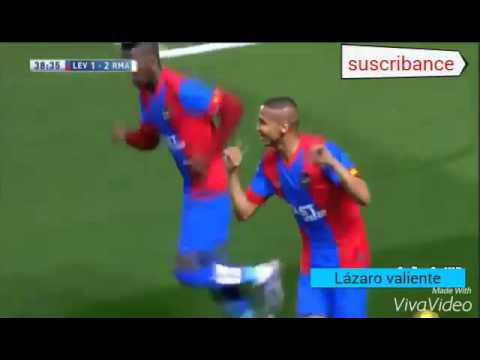 Gol de Deyverson - Real Madrid (2-1) Levante. La liga 2016 HD