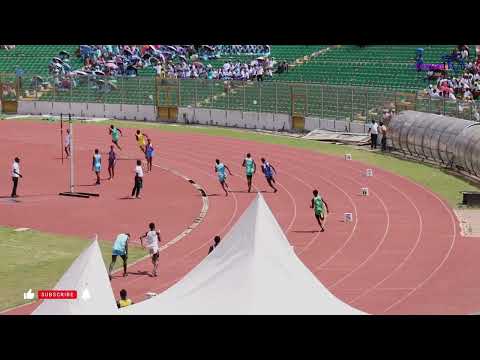 Boys 4x200m heat 4. 1:31.01sec. Zone 4. Ashanti region Interco 2026.