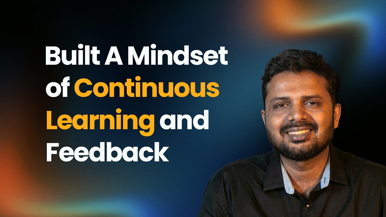 Built A Mindset Of Continuous Learning And Feedback | Vishnu V | ICPM Journey