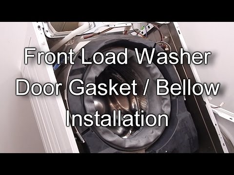 Front Load Washer Door Boot Seal Replacement - How to Replace the Bellow