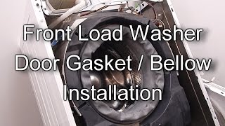 Front Load Washer Door Boot Seal Replacement - How to Replace the Bellow