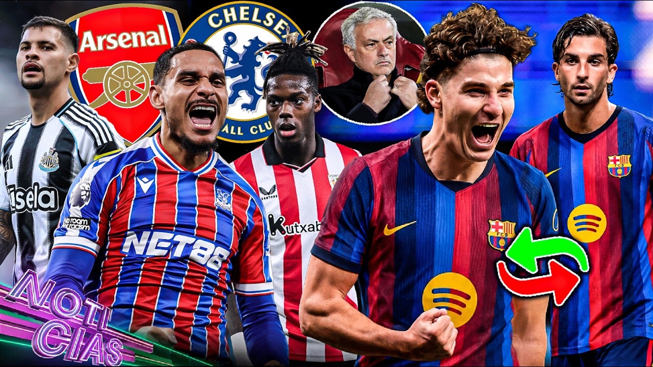 ¿Llega Julián, sale Ferran? | ¡Arsenal y Chelsea moverán el mercado! | Mou descarta al primero