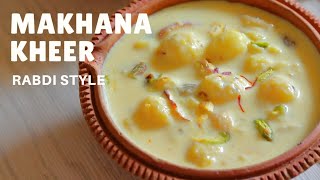 Makhane Ki Kheer Recipe | Makhana Kheer Recipe (Hindi)