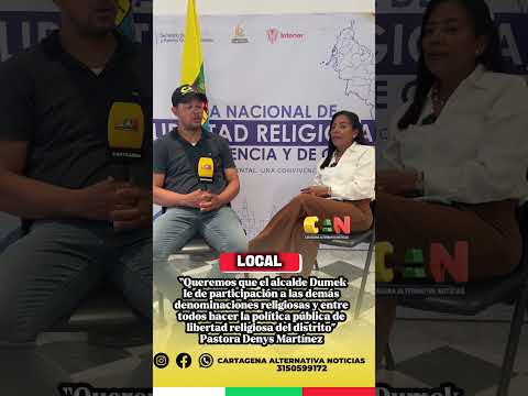 Día nacional de la libertad religiosa en Bolivar