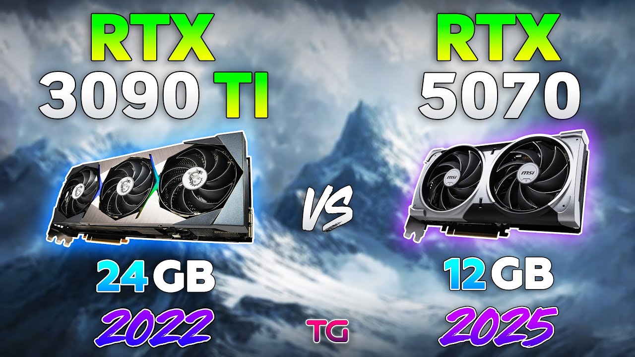 RTX 3090 Ti vs RTX 5070 - Test in 10 Games | 4K