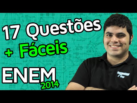 17 Questões de Matemática Mais Fáceis do ENEM 2014