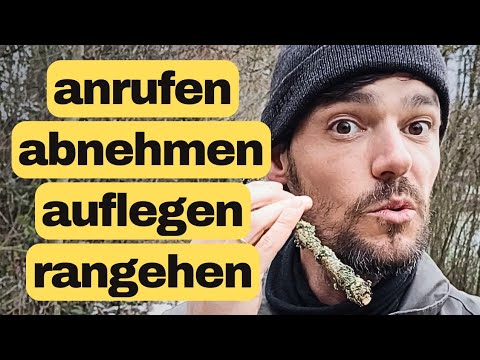 Am Telefon | 4 Verben auf Deutsch | anrufen, abnehmen, auflegen, rangehen