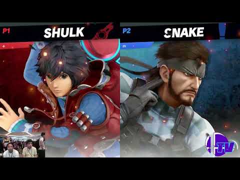WaveDash 2023 Winners - Nicko (Shulk) Vs. Melo (Snake) - SSBU Tournament