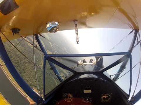 Stearman tight turns