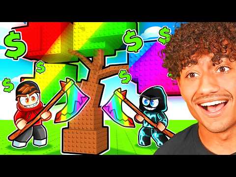 Chopping The RAREST TREES in Roblox!