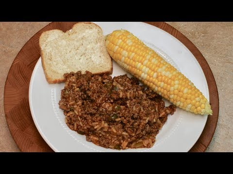 Ground Beef in Tomato Rice Sauce with Michael's Home...