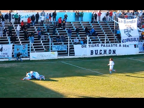 Alianza de Cutral Co 1 - Cipolletti 0: gol en contra de Damián Jara