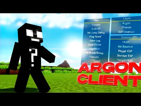 Argon Client: The Ultimate Minecraft 1.21 Free Ghost Client Showcase