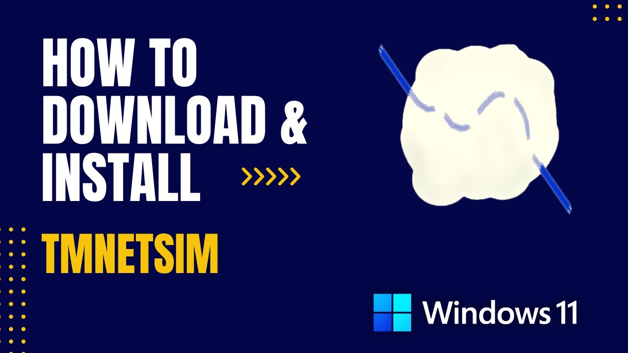 How to Download and Install TMNetSim For Windows