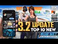 #BGMI 3.2 UPDATE : NEW HACK, BEST FEATURES, TOP CHANGES, LAG FIX & MORE | NATURAL YT