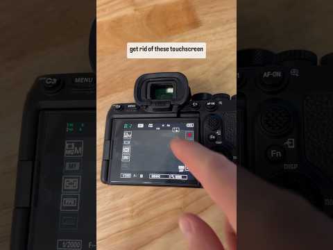 👀 Hide Sony Touchscreen Menus!