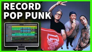 I Remade Blink 182 Edging Full Song - How to Write and Record a Pop Punk Song