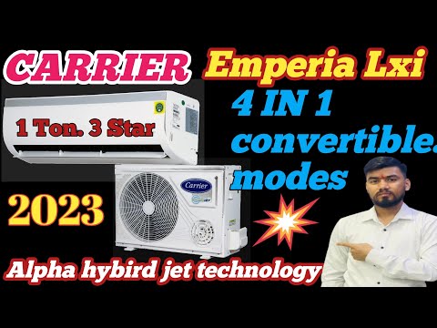 Carrier 1.0 Ton 5 Star Emperia Lxi Inverter Split AC