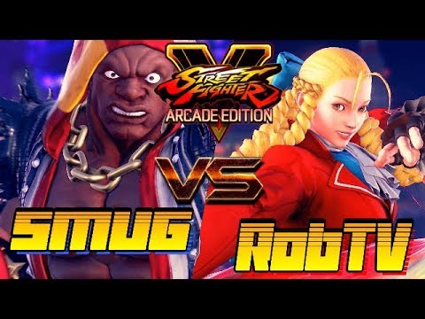 SFV/SF5 AE ☆ Smug  (Balrog) VS  RobTV ( Karin) Street fighter V Arcade edition