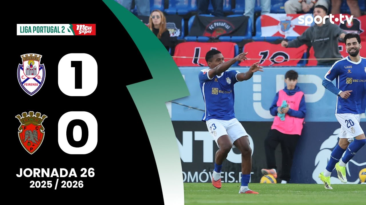 Feirense vs Penafiel Highlights
