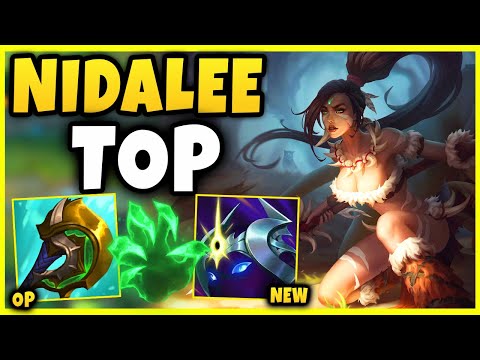 D2/3 MMR Bruiser Nidalee Top vs Jayce Gameplay Season 12- League of legends