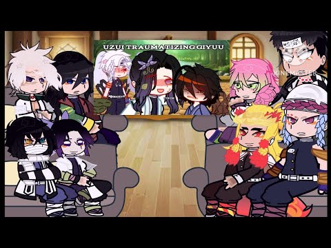 Hashiras React To "Tengen Traumatizing Giyuu" •ORIGINAL• || Ft: Toddler Giyuu || Fluff || Fun Post
