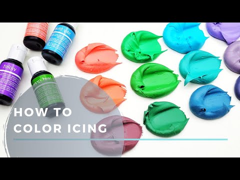 EASY TRICKS TO MAKE THE PERFECT ICING COLOR