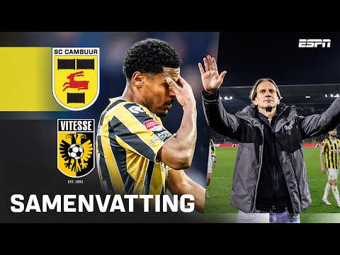 SC Sport Club Cambuur Leeuwarden 2-1 SBV Stichting Betaald Voetbal Vitesse Arnhem