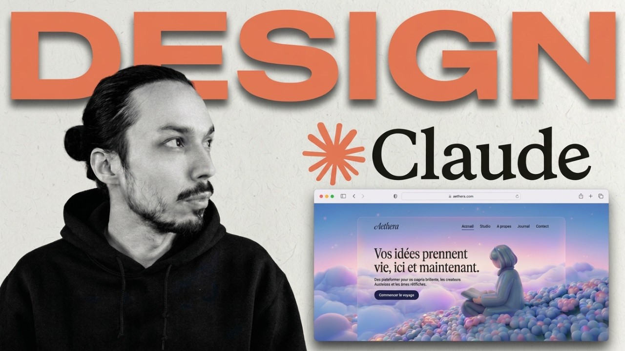 Claude DESIGN + Claude CODE : créer un site animé de A à Z (opus 4.7)