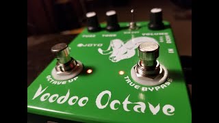 Video thumbnail for Demo Joyo JF-12 Voodoo Octave | in the mix | COOL backing track! by Nolan Derosia