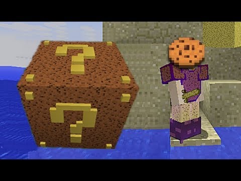 Minecraft Lucky kurabiye ŞANS BLOKLARI