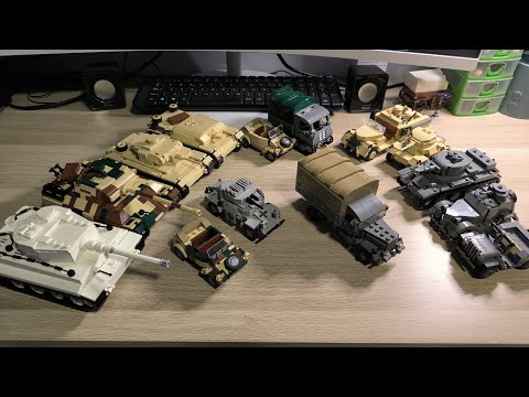 My LEGO WW2 Vehicles Collection